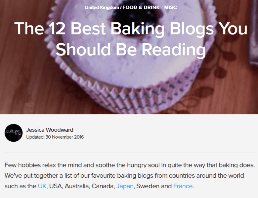 baking blogs