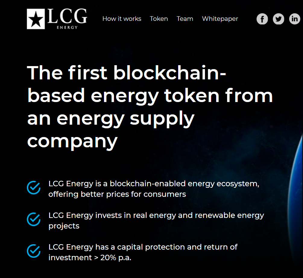 能源区块链 lcg